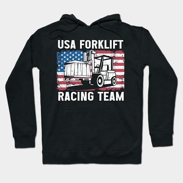 Forklift Certified Forklift Operator Forklift Hoodie by IngeniousMerch